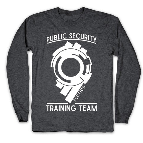 Section 9 Public Security Training Team Longsleeve Tee